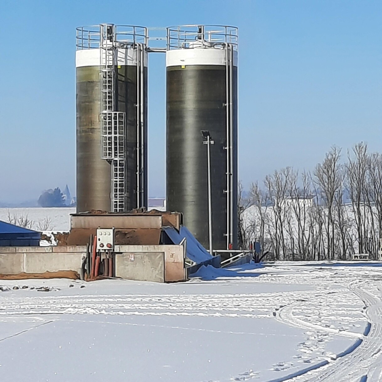 Biogasinstallatie-voor-opslag-van-bioafval Biogasinstallatie-voor-opslag-van-bioafval